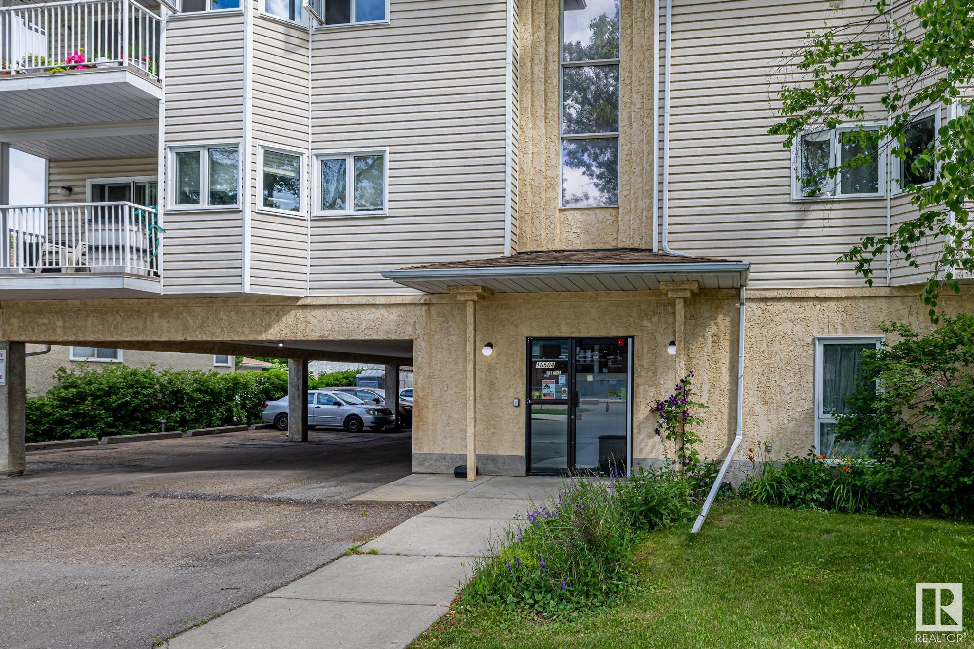Property Photo:  10504 77 Avenue NW 202  AB T6E 1N1 