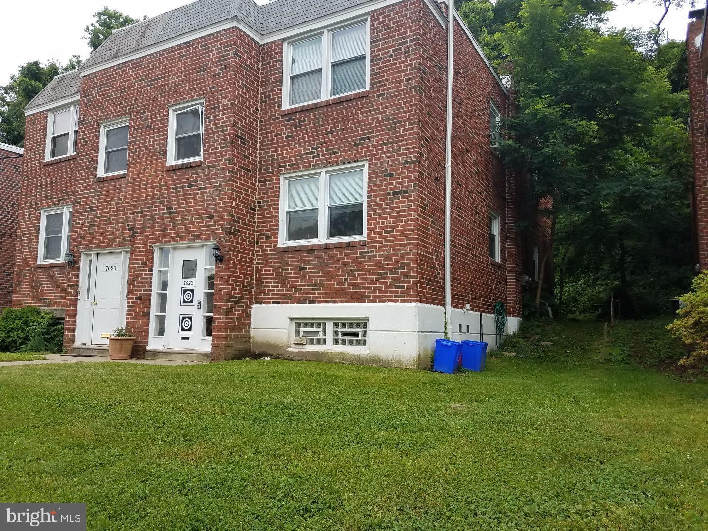 Property Photo: 7022 Valley Avenue 1 PA 19128