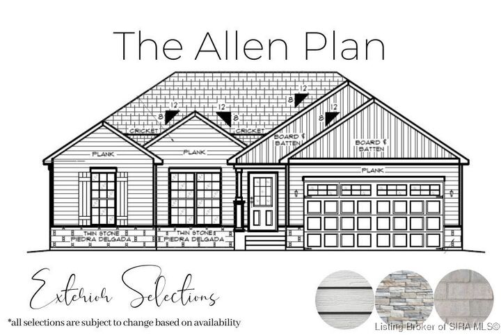 Property Photo:  5111 Woodstone Circle Lot 114  IN 47130 