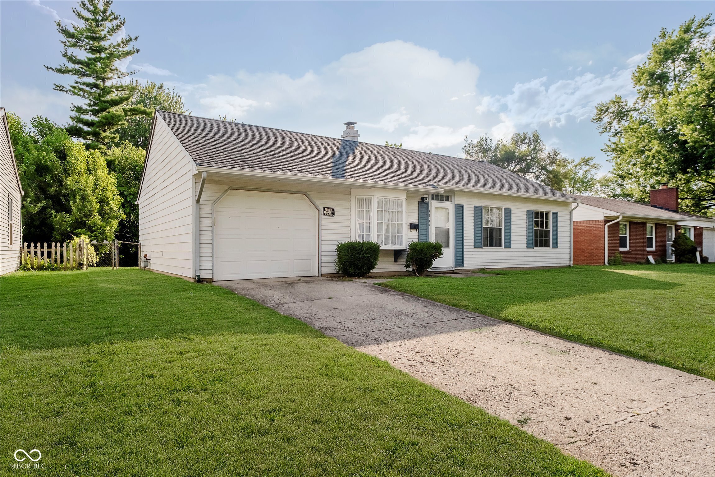 Property Photo: 2466 Sickle Road IN 46219