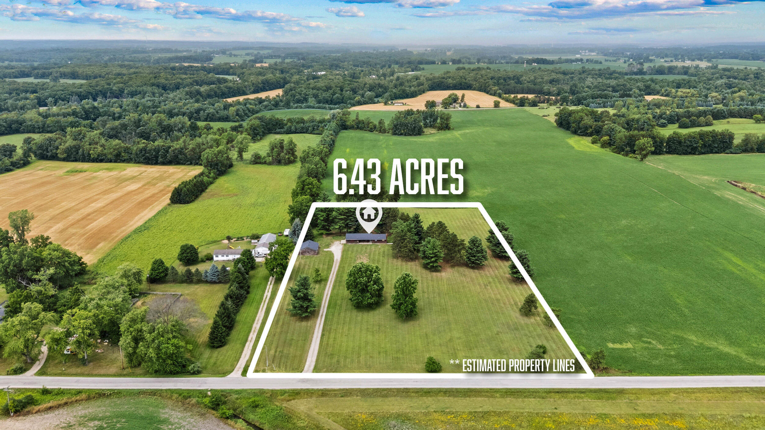 Property Photo:  5560 Dewey Road  MI 49242 