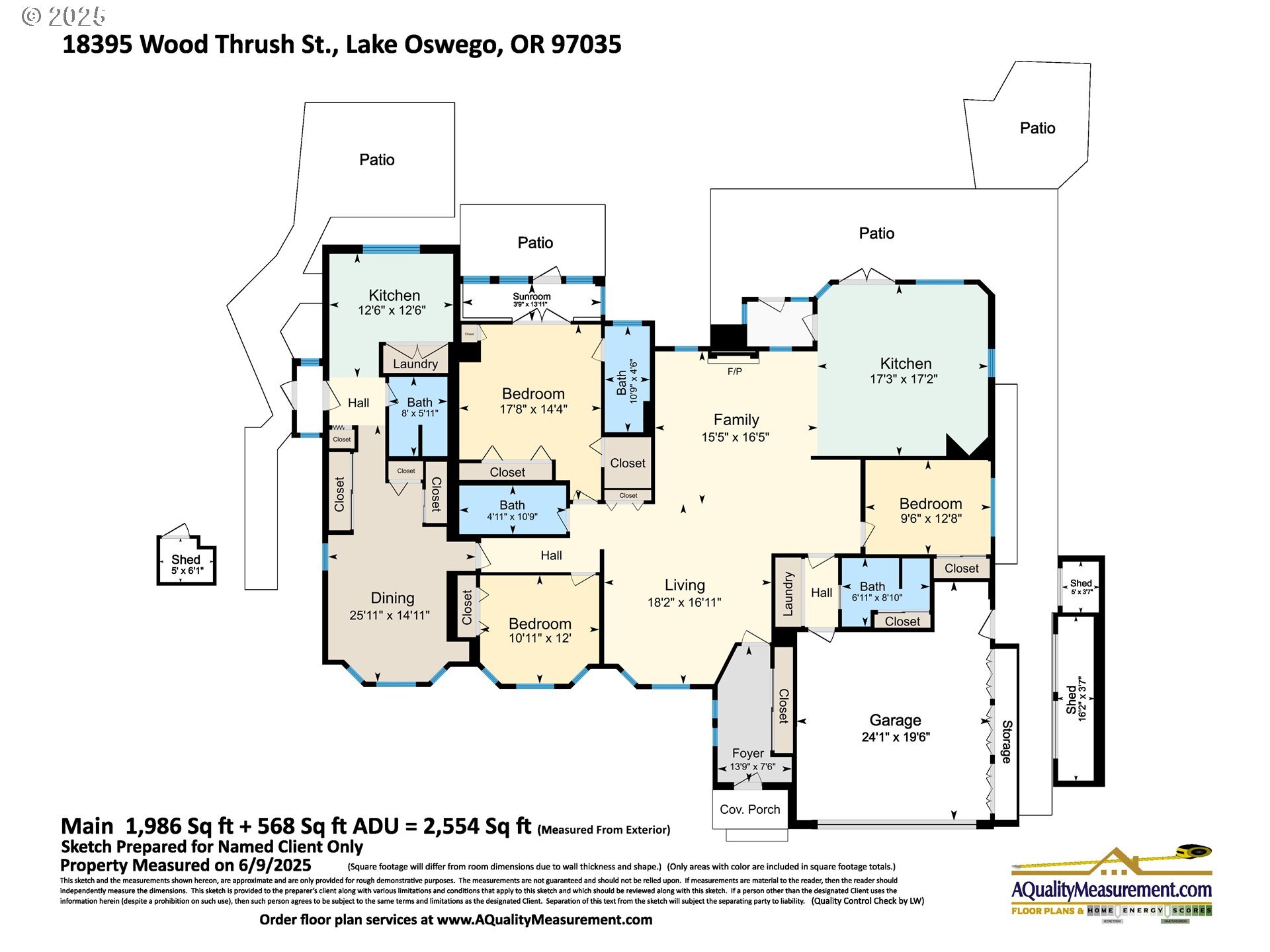 Property Photo: 18395 Wood Thrush St OR 97035