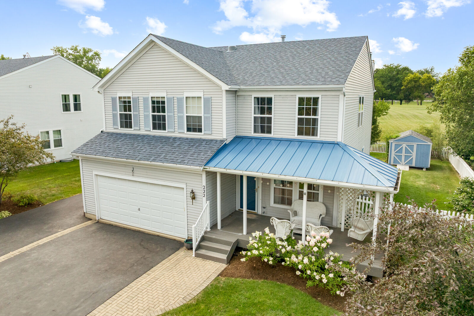 Property Photo: 222 White Oak Street IL 60140