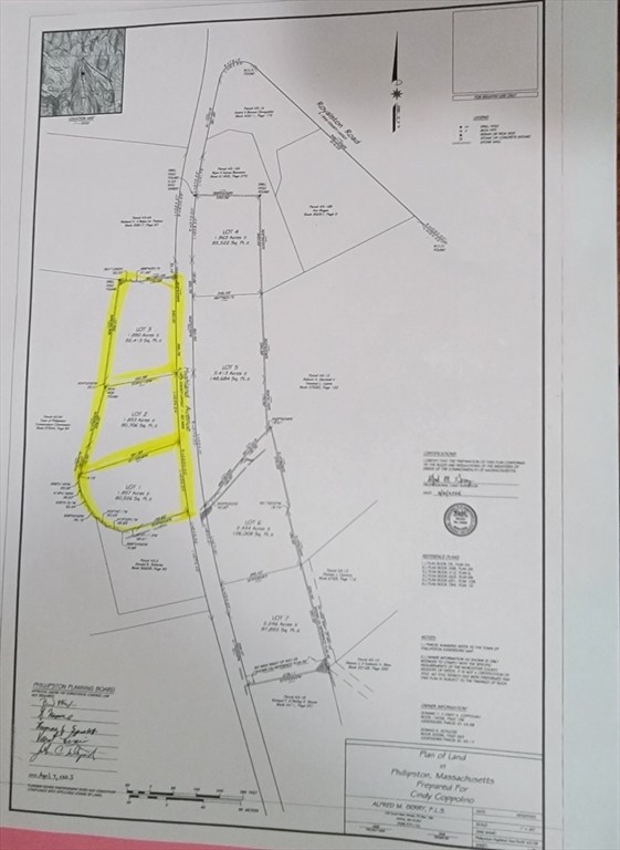 Property Photo: Lot 2 Highland Ave MA 01331