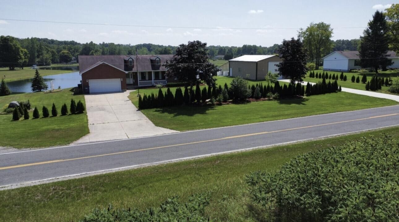 Property Photo:  8683 E Hawley Road  MI 49421 