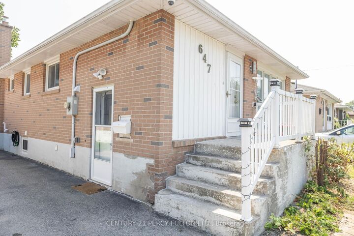 Property Photo:  647 Perry Crescent Bsmt  ON L1J 2E4 