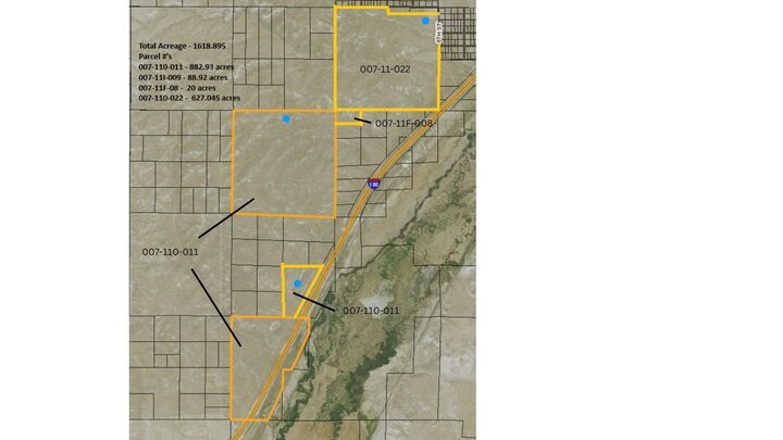 Property Photo: 007110011 Twn/Block 36N Rng 58E NV 89801