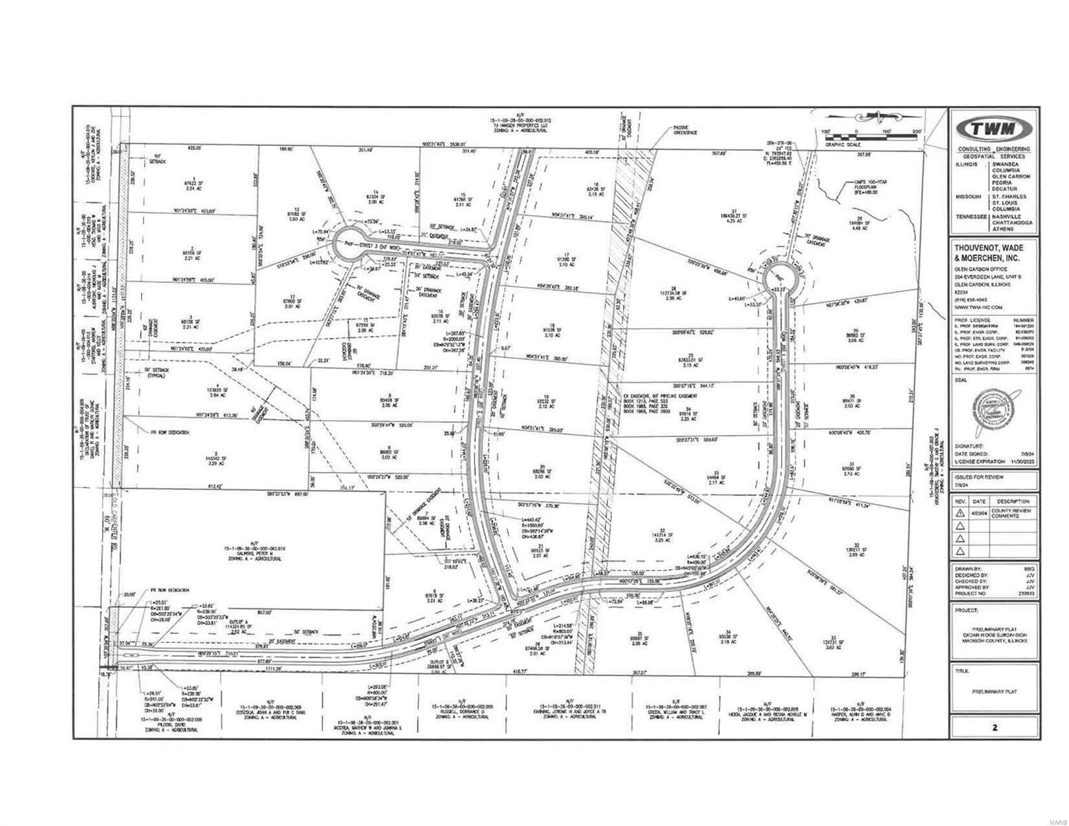 Property Photo: 0 Birchwood Lot 16 Drive IL 62025