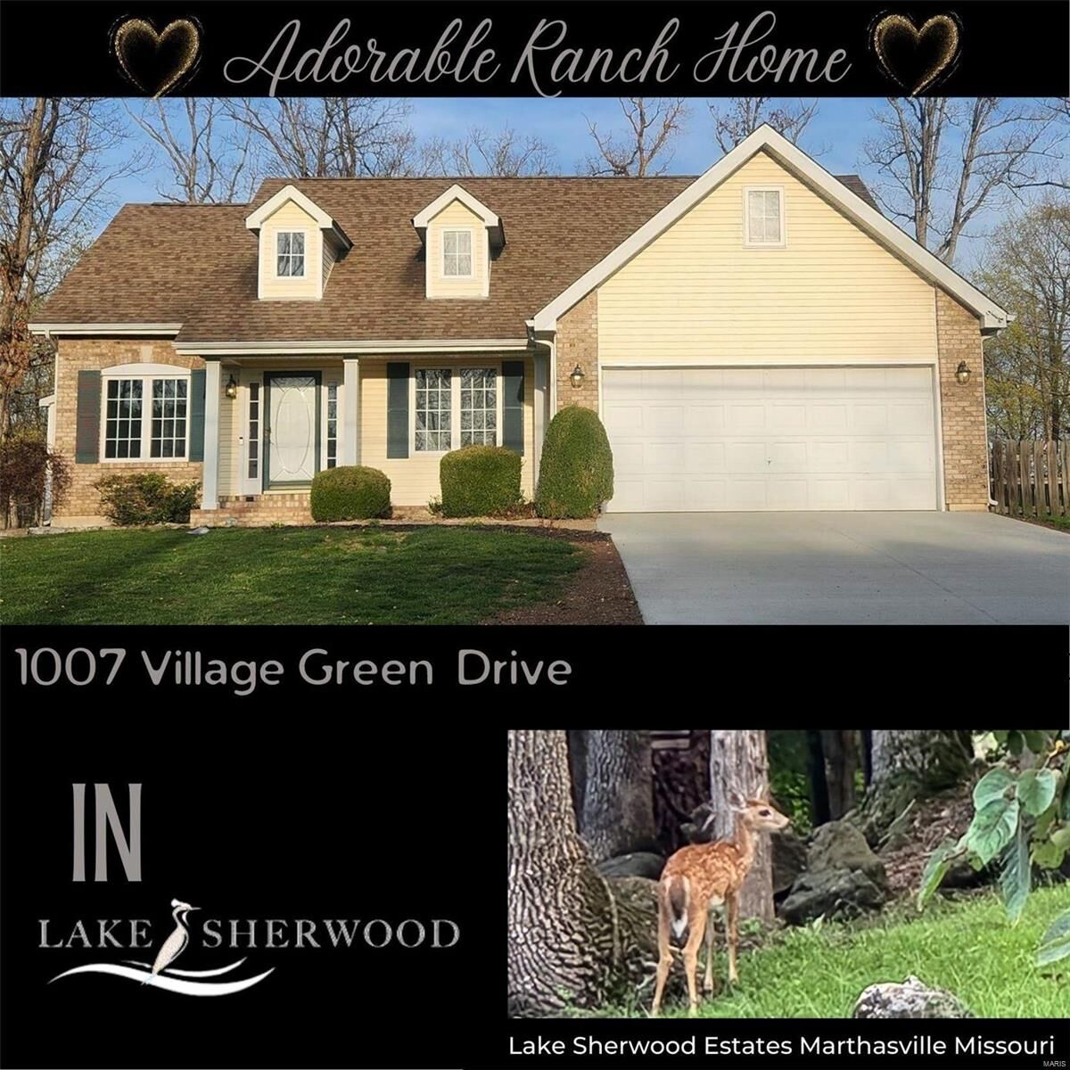Property Photo: 1007 Village Green Drive MO 63357