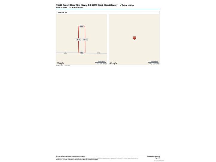 Property Photo:  15385 County Road 166  CO 80117 