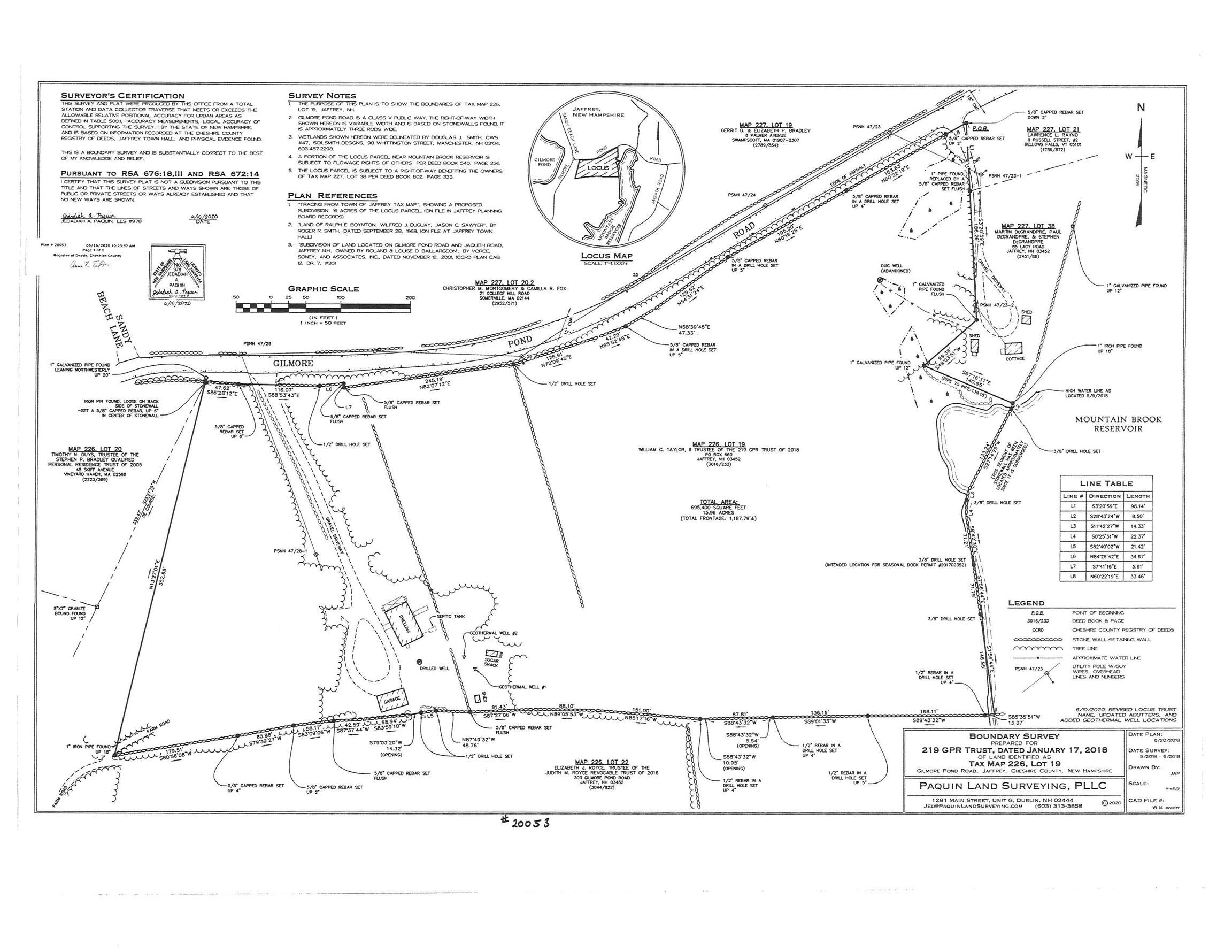 Property Photo: 219 Gilmore Pond Road NH 03452
