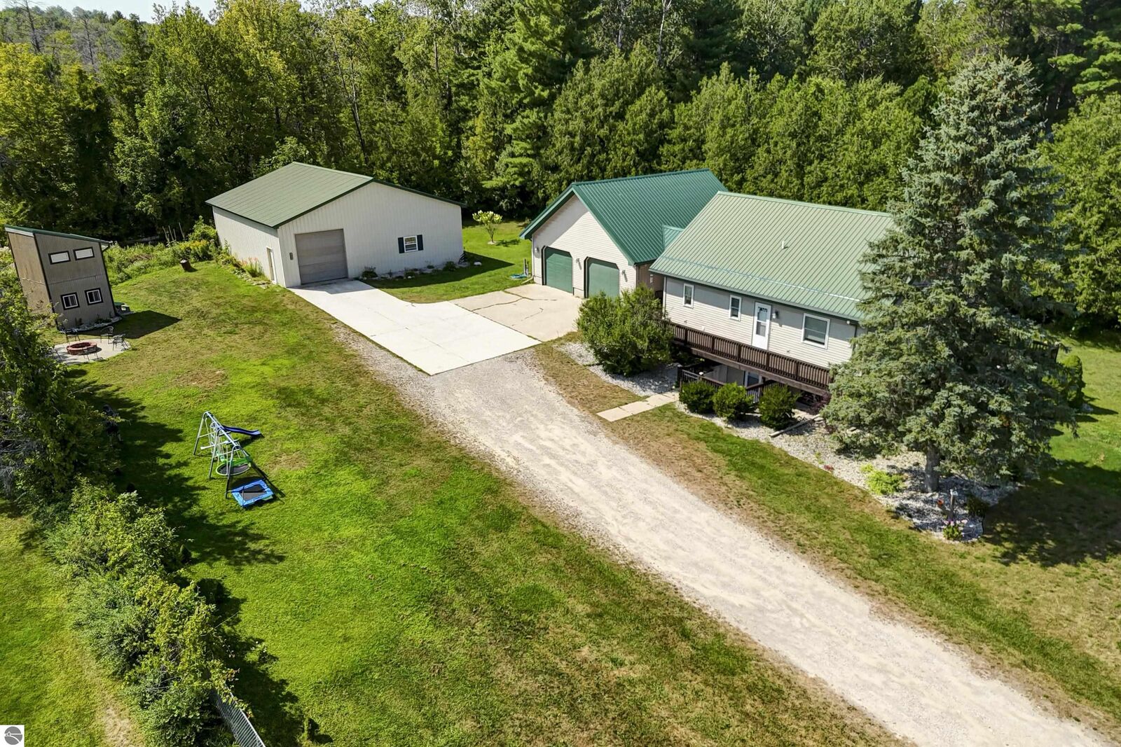 Property Photo:  8224 S Schomberg Road  MI 49621 