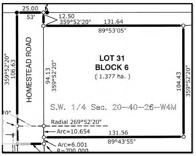 Property Photo:  SW 20-40- 26-W4m  AB T4L 0K1 