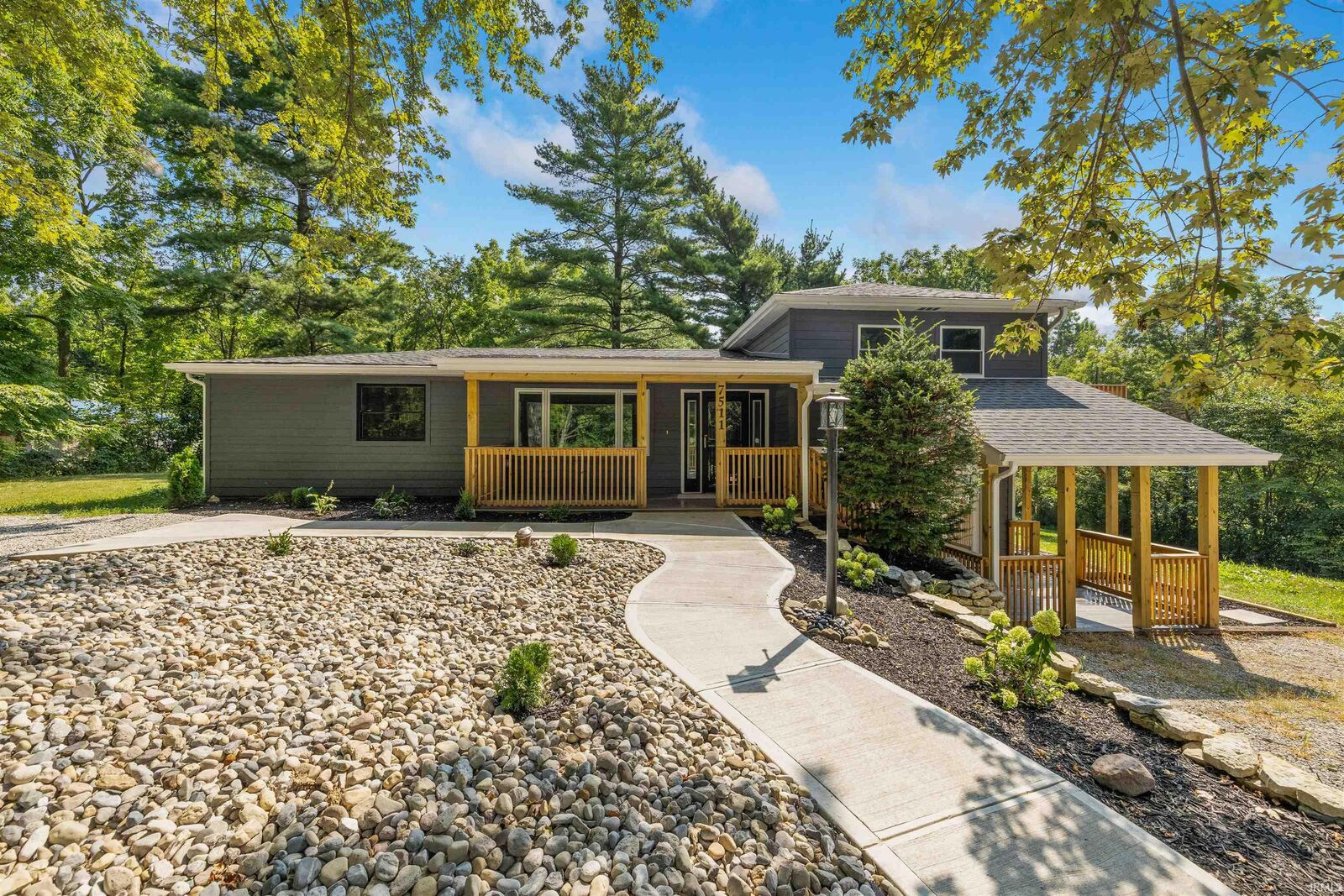Property Photo:  7511 W County Line Road  IN 46783 