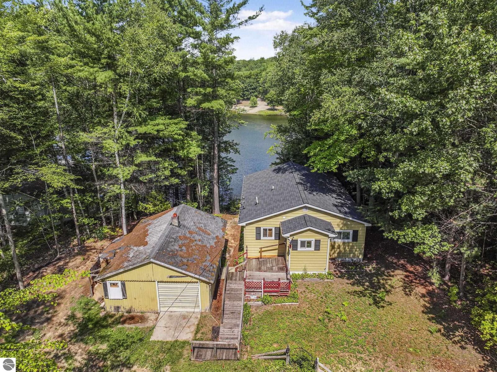 Property Photo:  6469 N Vandermeulen Road  MI 49651 