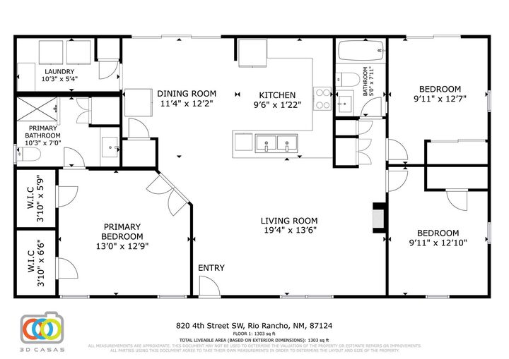 Property Photo: 820 4th Street SW NM 87124