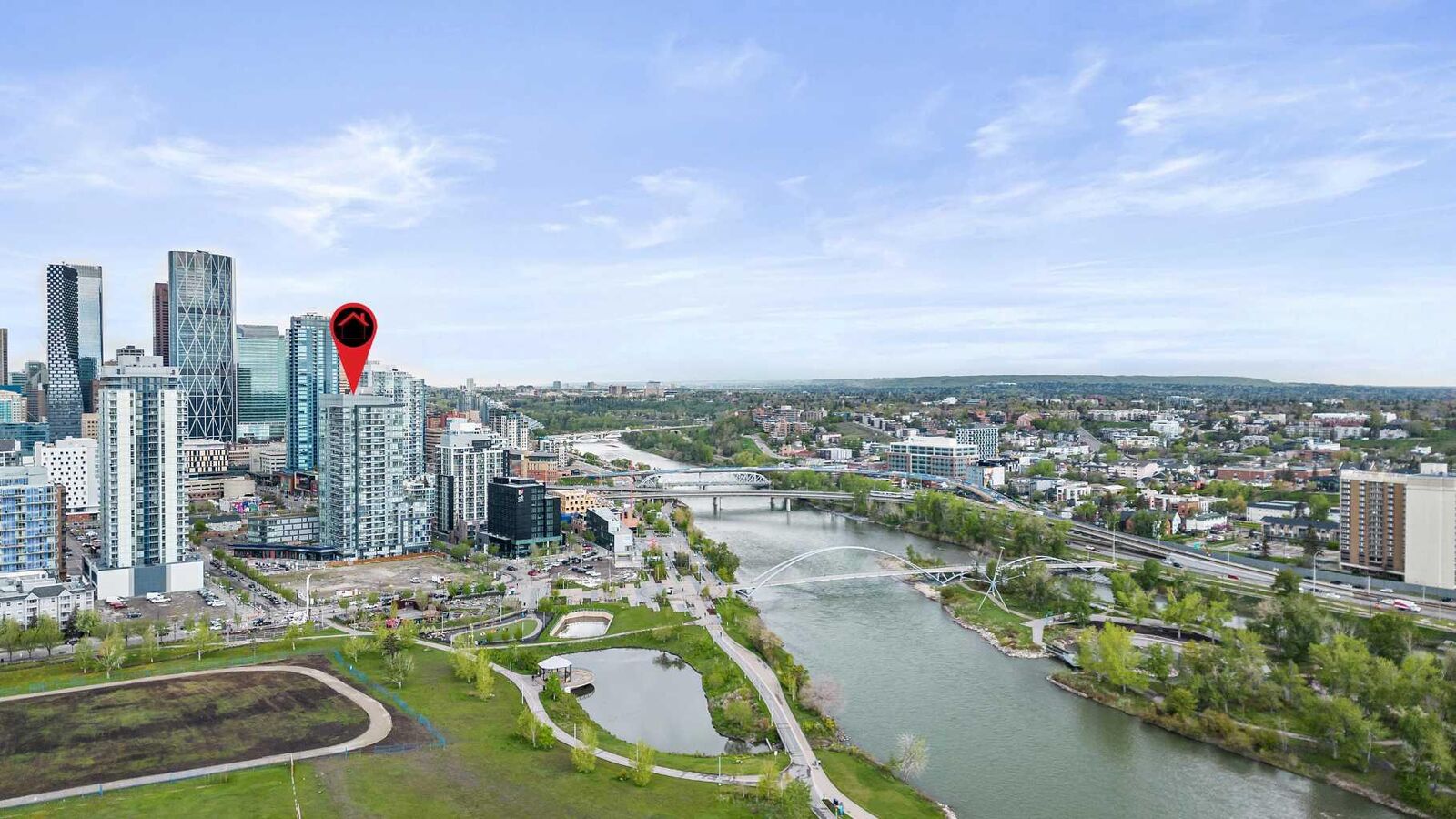 Property Photo: 615 6 Avenue SE 1107 AB T2G 1S2