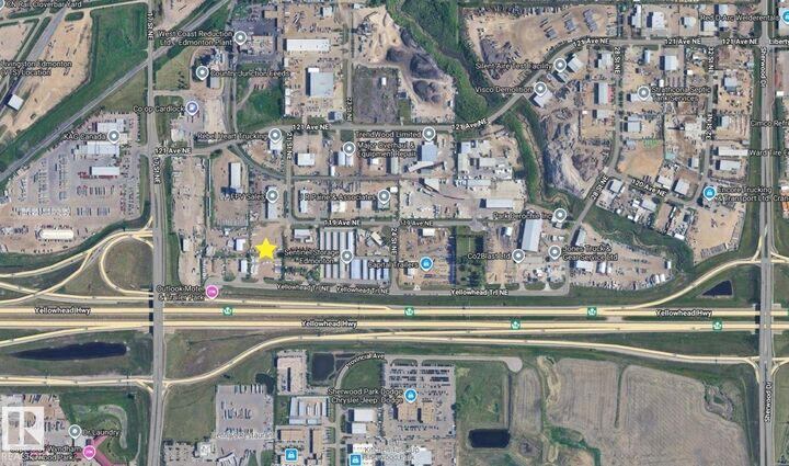 Property Photo:  2004 Yellowhead Trail NE  AB T8S 1B4 