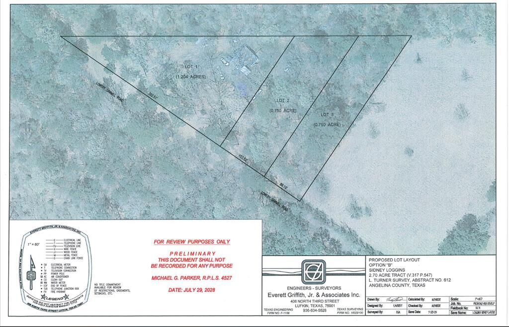 Property Photo:  1659 (Lot 2) Lowery Sawmill Road  TX 75949 