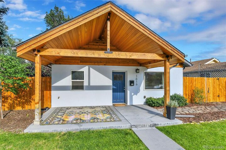 Property Photo: 1616 Uinta Street CO 80220