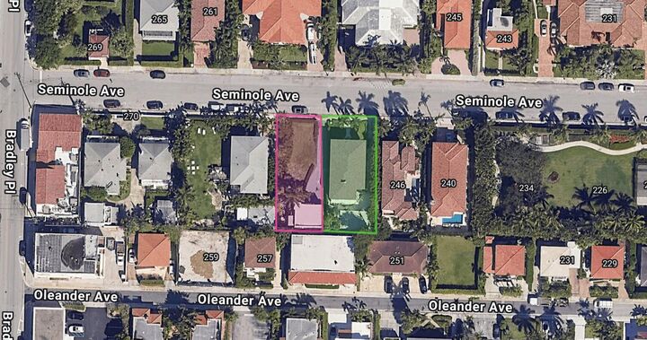 Property Photo:  256 Seminole Avenue  FL 33480 