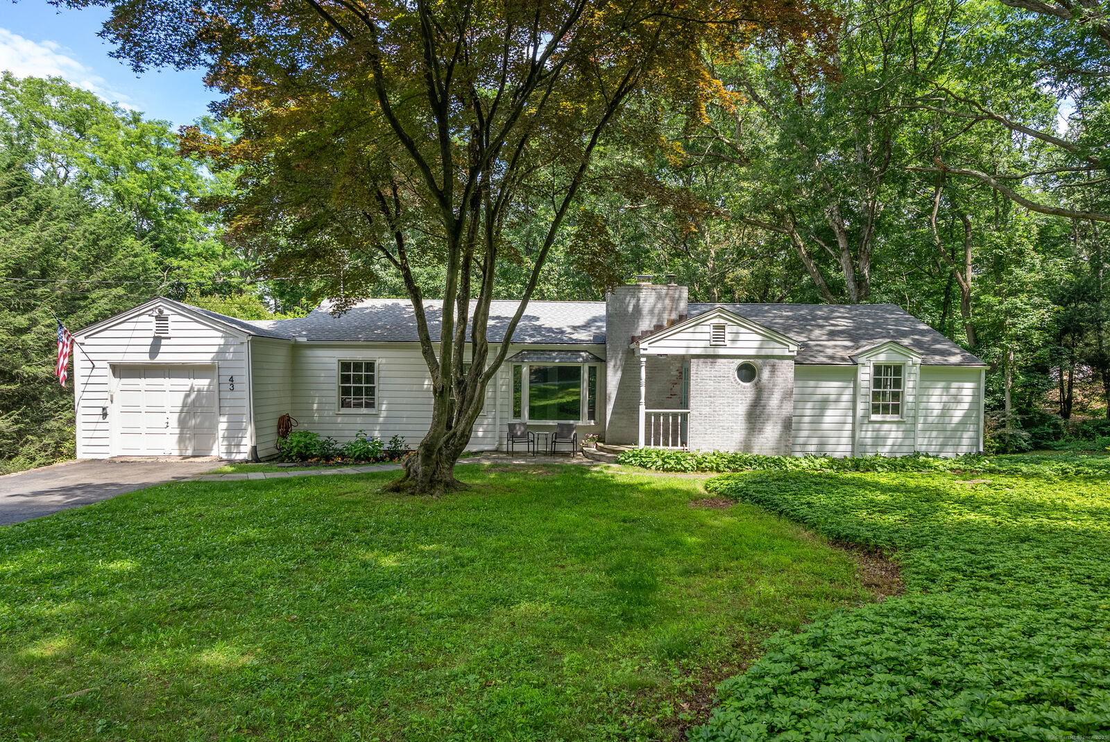 Property Photo: 43 Blue Ridge Road CT 06897