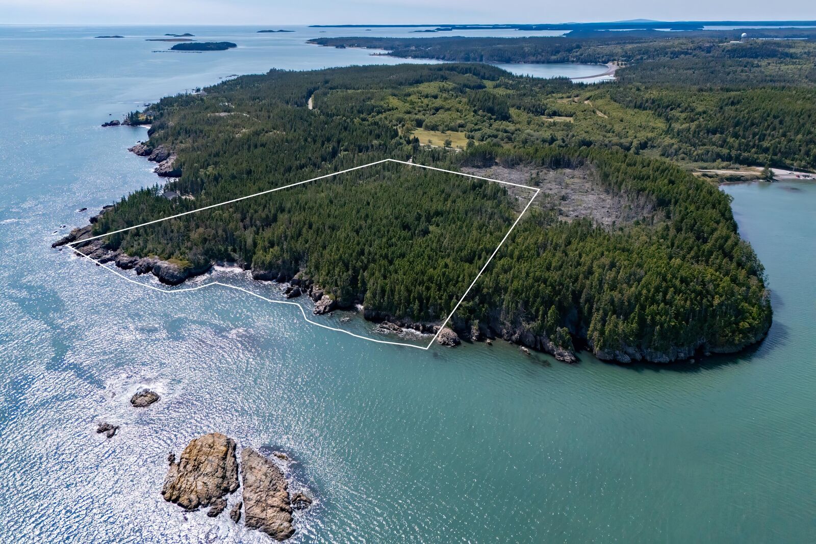 Property Photo:  Lot 16 Pettegrow Point Road  ME 04655 