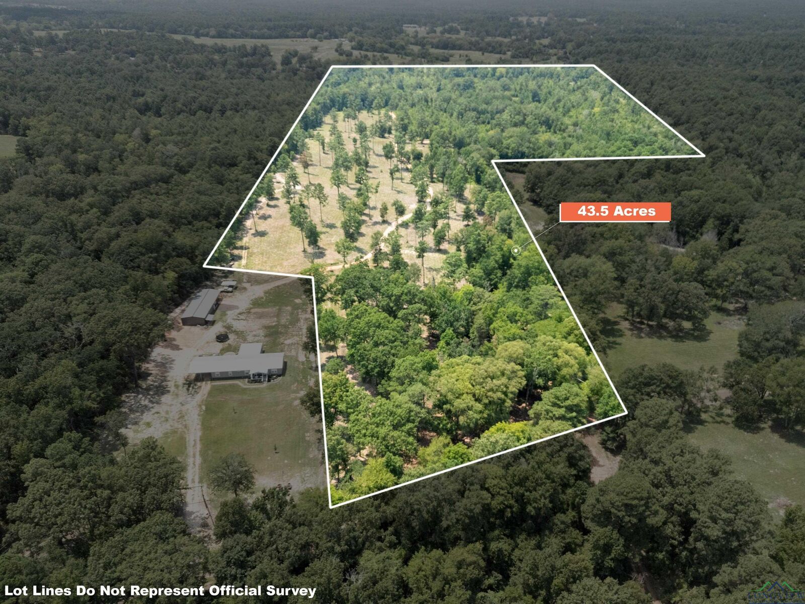 Property Photo: Tbd N Cr 2132 TX 75691