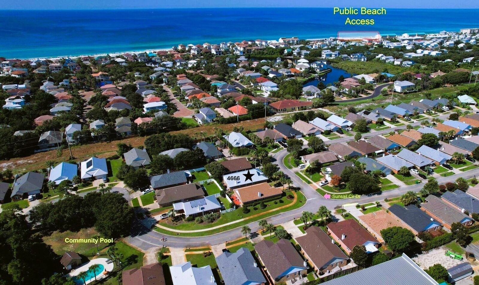 Property Photo:  4666 Sunsail Circle  FL 32541 