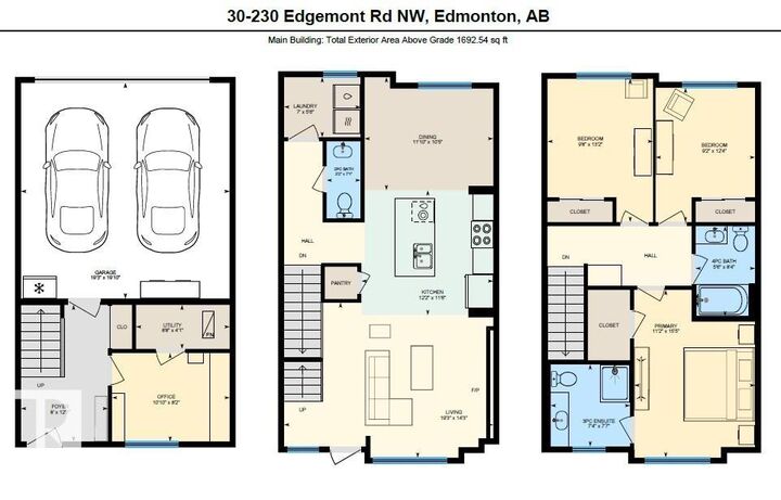 Property Photo:  230 Edgemont Road NW 30  AB T6M 0Y8