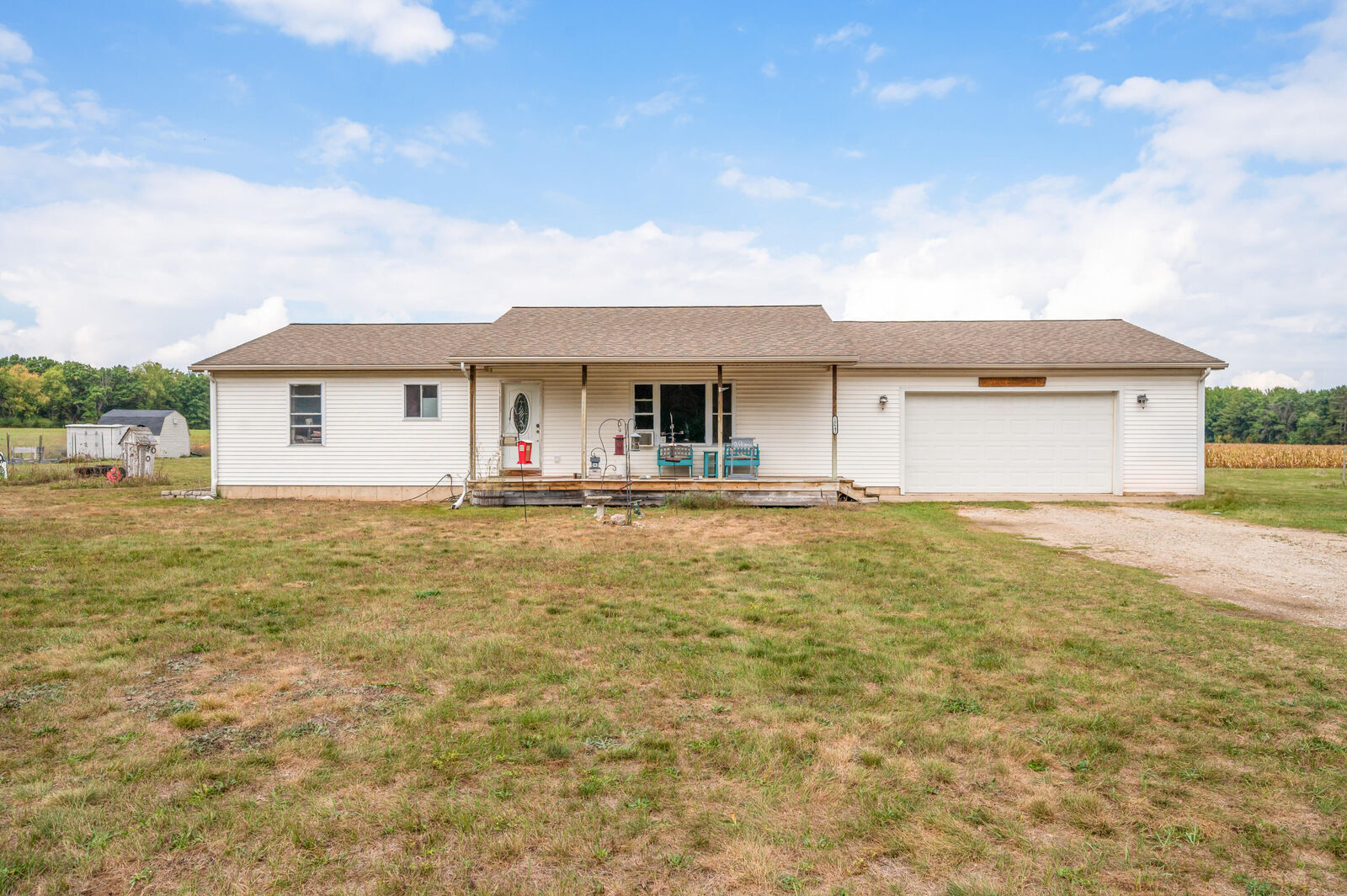 Property Photo:  18642 Garfield Road  MI 49307 