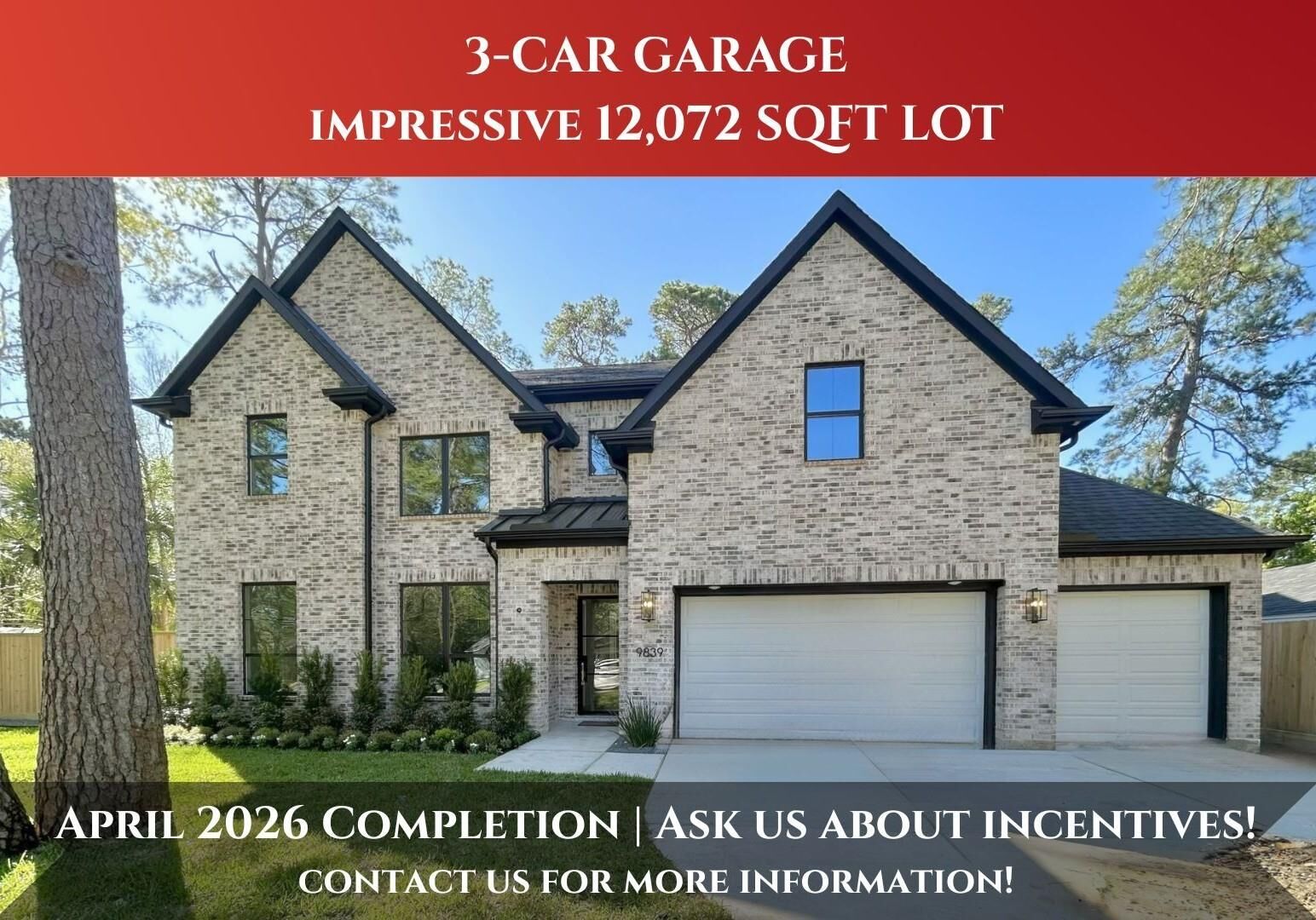 Property Photo:  9839 Warwana Road  TX 77080 