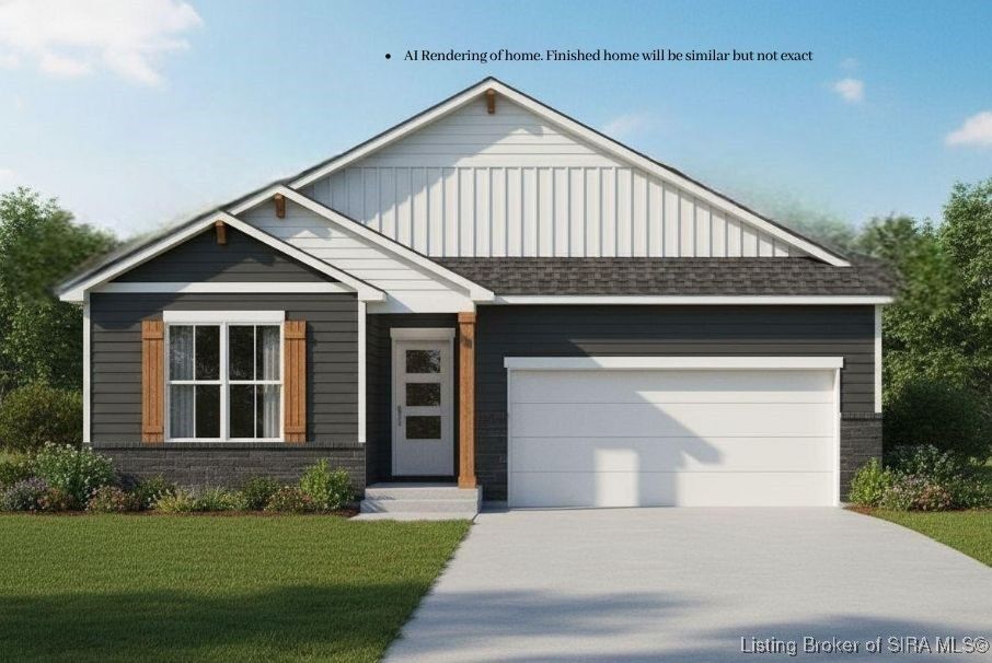 Property Photo: 2615 Vineyard Way Lot 211 IN 47143