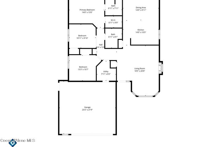 Property Photo:  5707 E Steamboat Bend  ID 83854 
