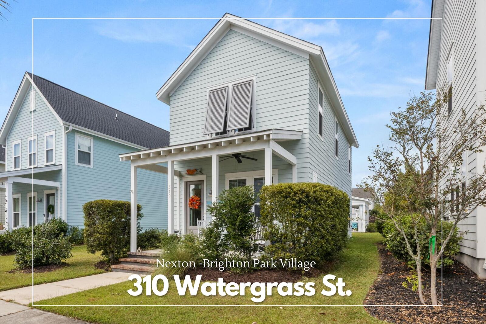 Property Photo:  310 Watergrass Street  SC 29486