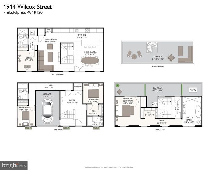 Property Photo: 1914 Wilcox Street PA 19130