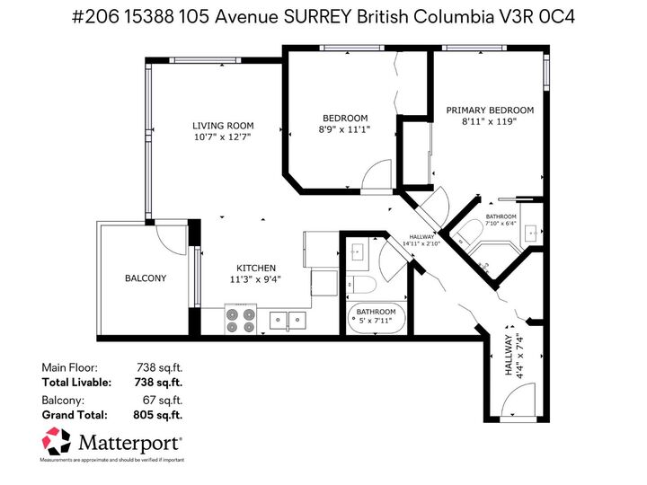 Property Photo: 15388 105 206 BC V3R 0C4