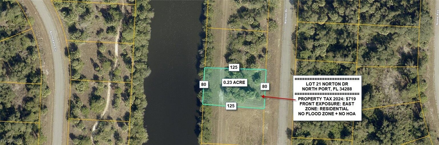 Property Photo:  Lot 21 Norton Drive  FL 34288 