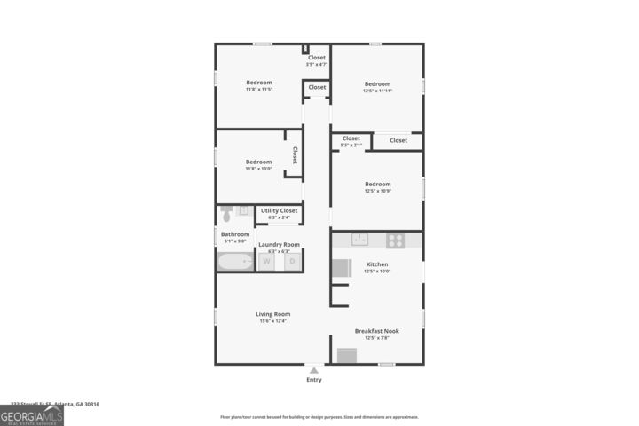 Property Photo: 333 Stovall Street SE GA 30316