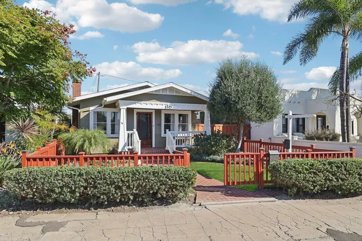 Property Photo: 3375 33rd St. CA 92104