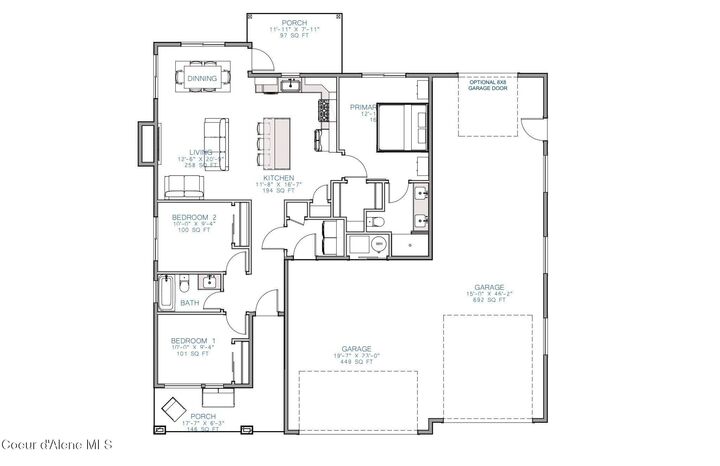 Property Photo:  6394 W Frehley Way  ID 83858 