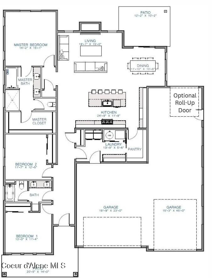Property Photo:  6394 W Frehley Way  ID 83858 
