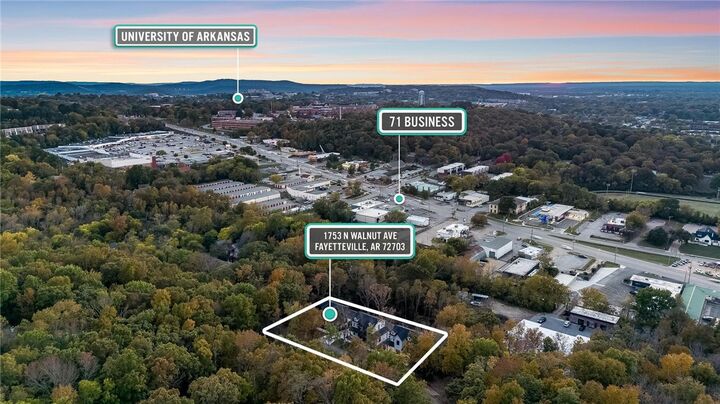 Property Photo: 1753 N Walnut Avenue AR 72703
