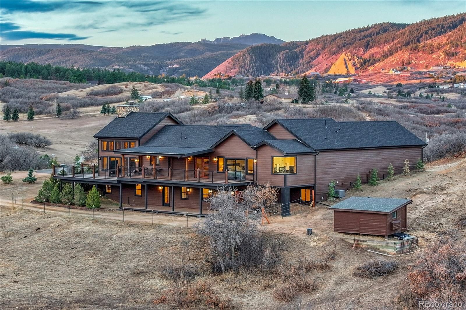 Property Photo: 3794 N State Highway 67 CO 80135