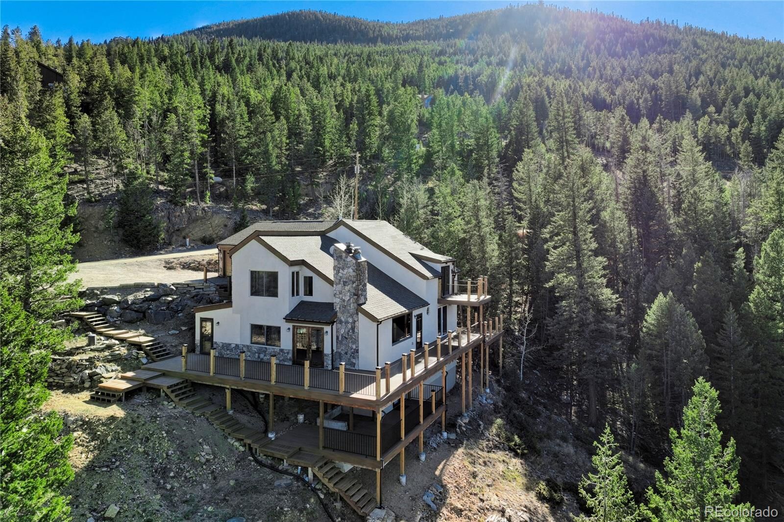 Property Photo: 85 Santa Fe Mountain Road CO 80439