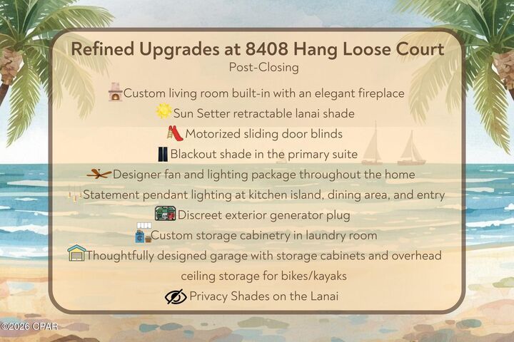 Property Photo: 8408 Hang Loose Court FL 32413