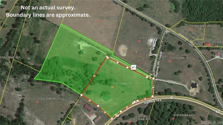 Property Photo: 118 Highway 281 Cutoff Alley AR 72601