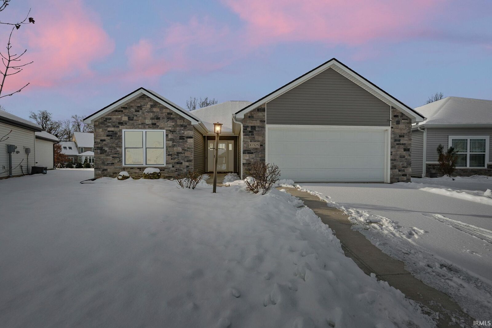 Property Photo: 10328 Fieldlight Boulevard IN 46835-9287