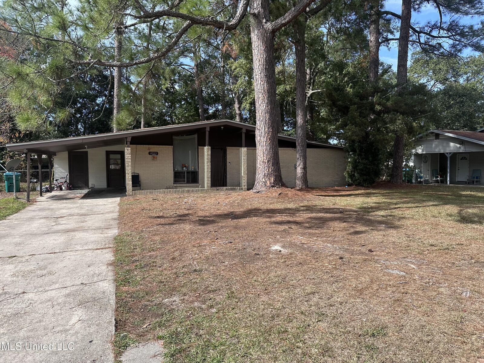 Property Photo:  4003 Emerson Street  MS 39581 
