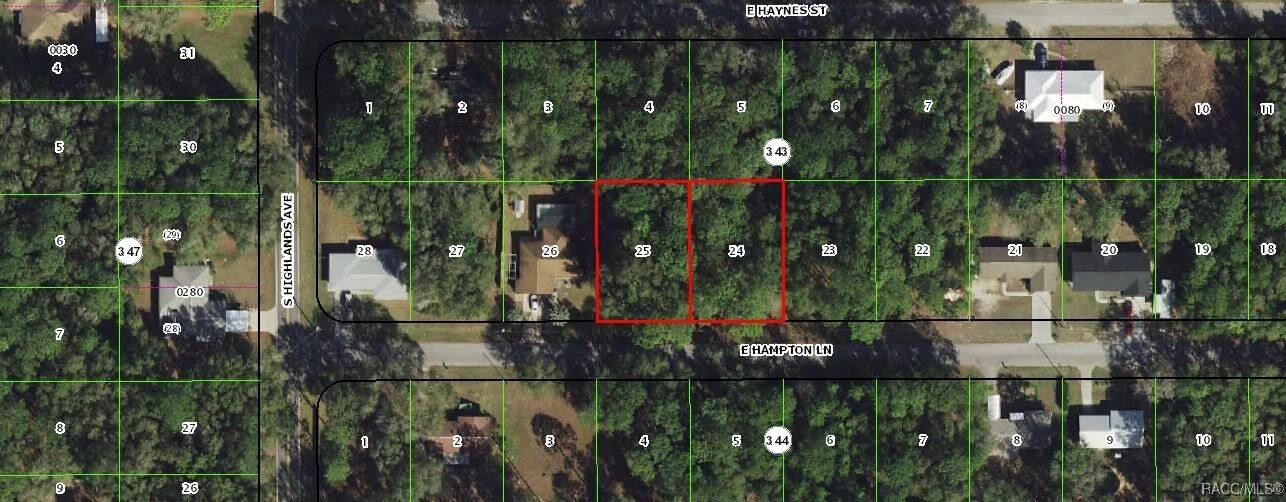 Property Photo:  6617 And 6633 E Hampton Lane  FL 34452 